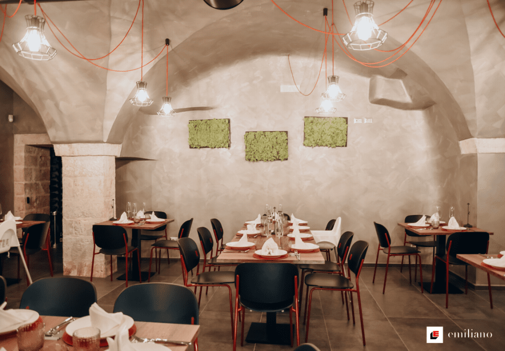 arredamento ristorante bari