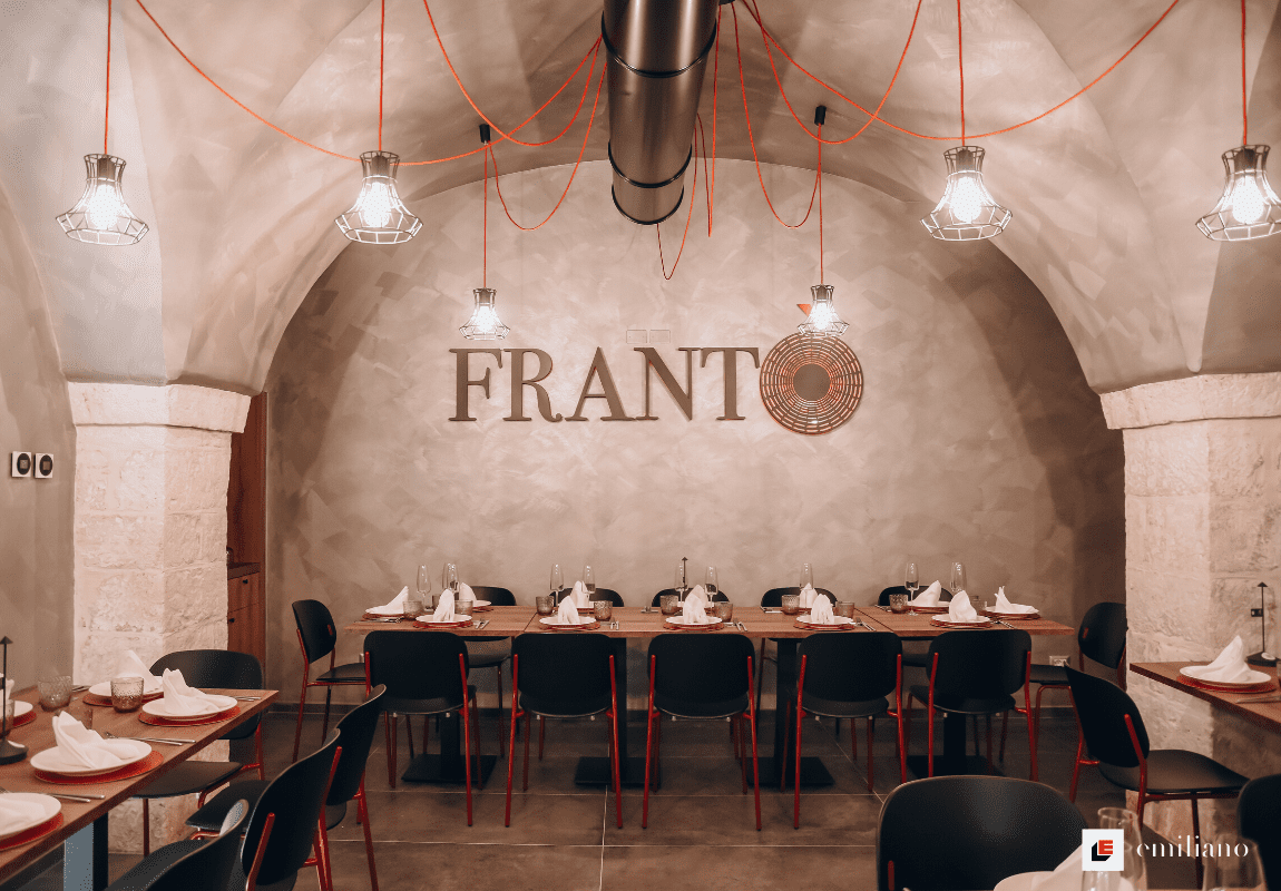arredamento ristorante bari frantò