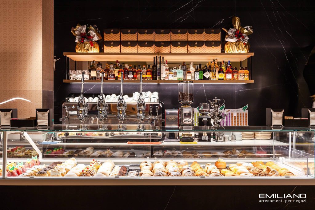come arredare bar pasticceria