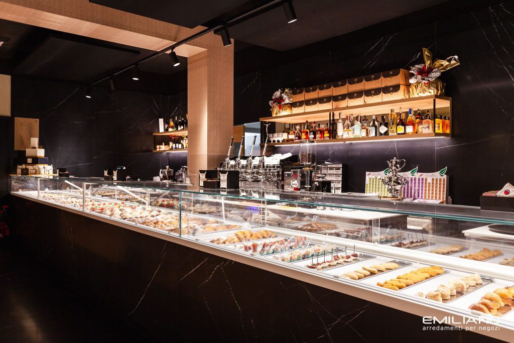 come arredare bar pasticceria