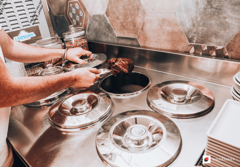 attrezzatura professionale gelateria