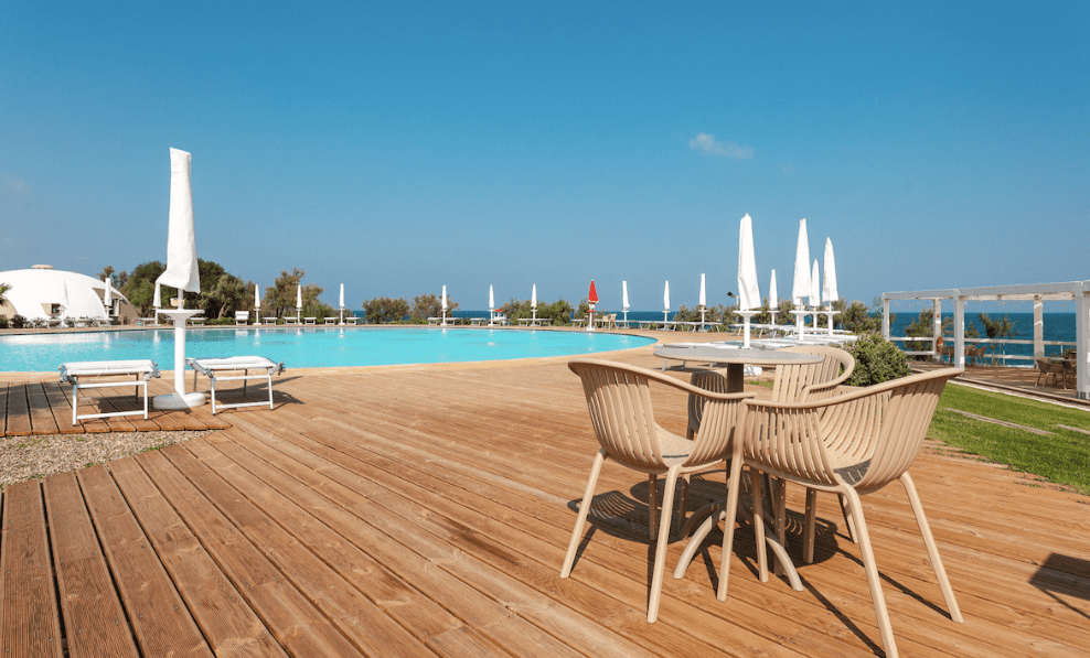 arredare locale estivo